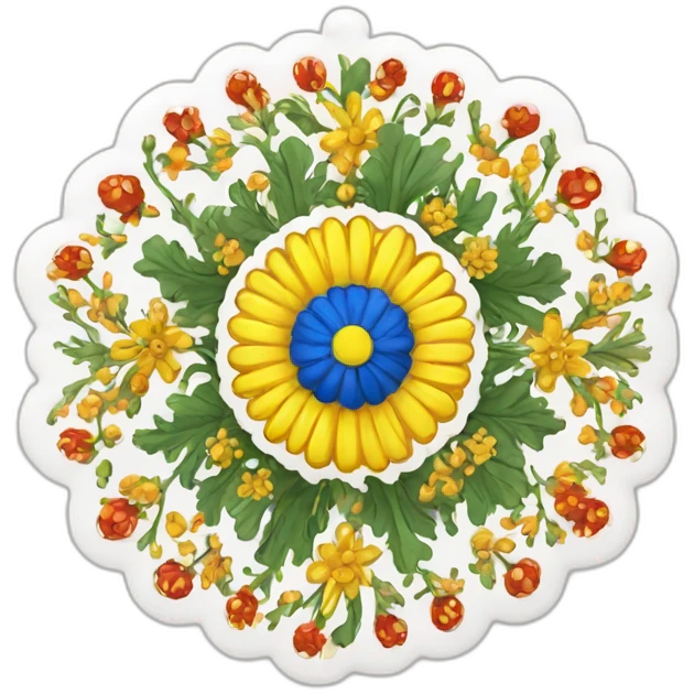 national ornament ukraine emoji