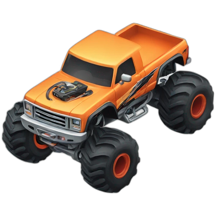 monster truck emoji