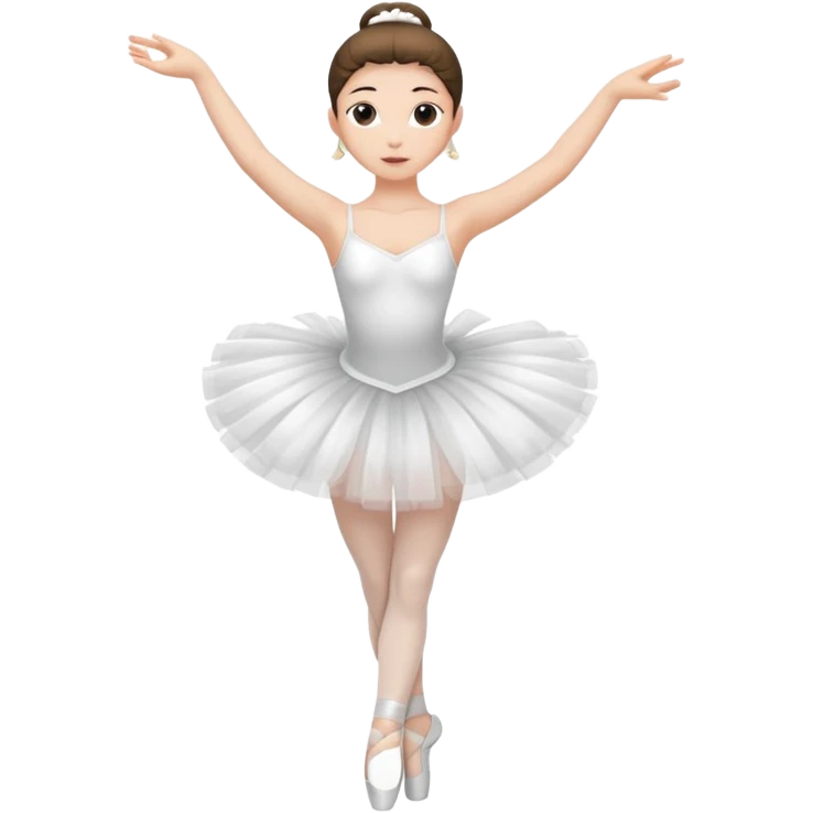 full body balet with tutu emoji