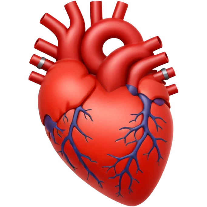 Laboratory heart emoji