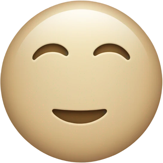 Beige button to the right emoji
