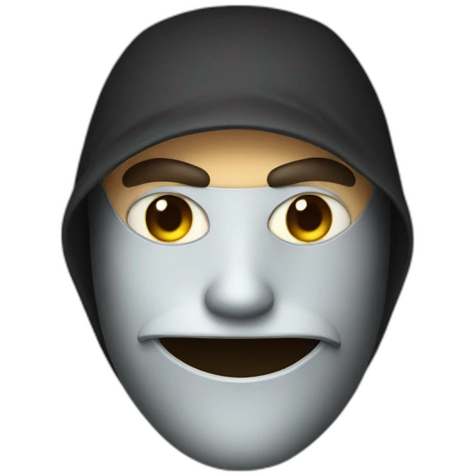 evil masked thief emoji