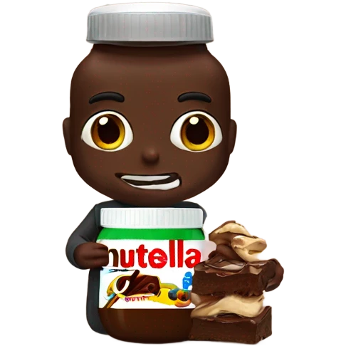 Creeps with nutella emoji