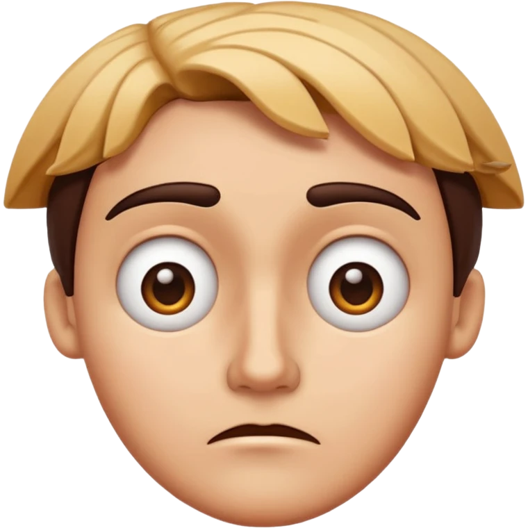 Questioning emoji expression emoji