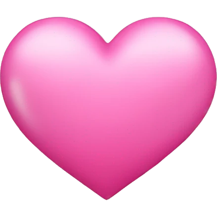 Pink heart emoji emoji