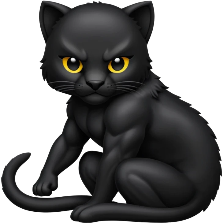Pantera negra emoji