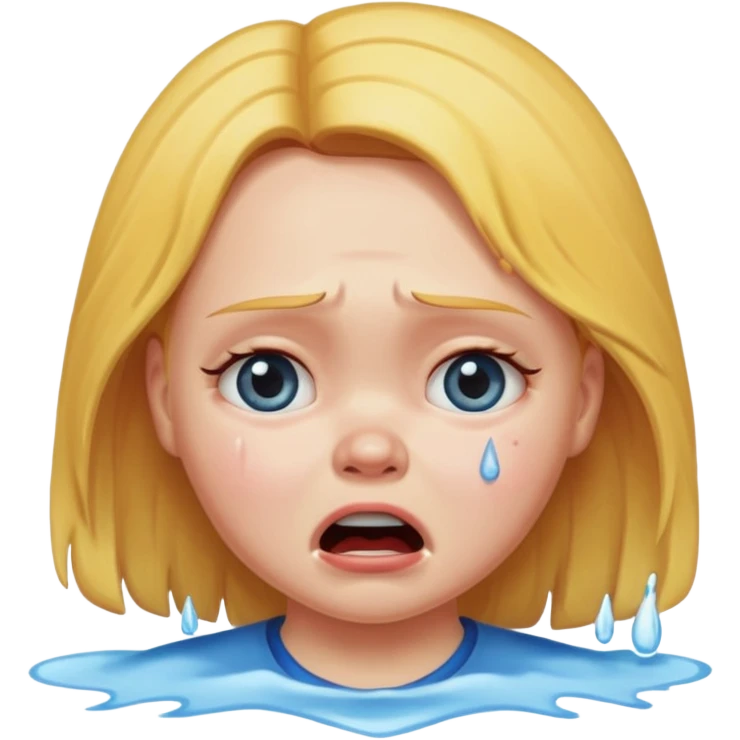 Girl name chucky crying and flooding the place emoji