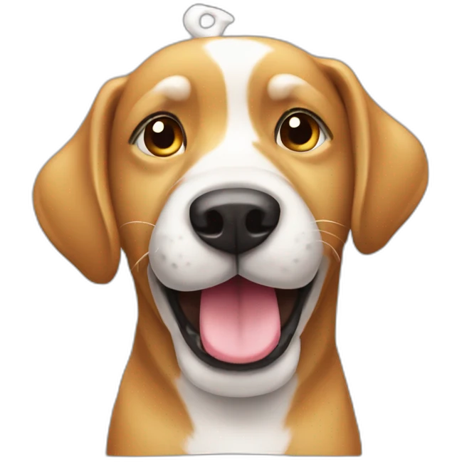 Dog drink soda emoji