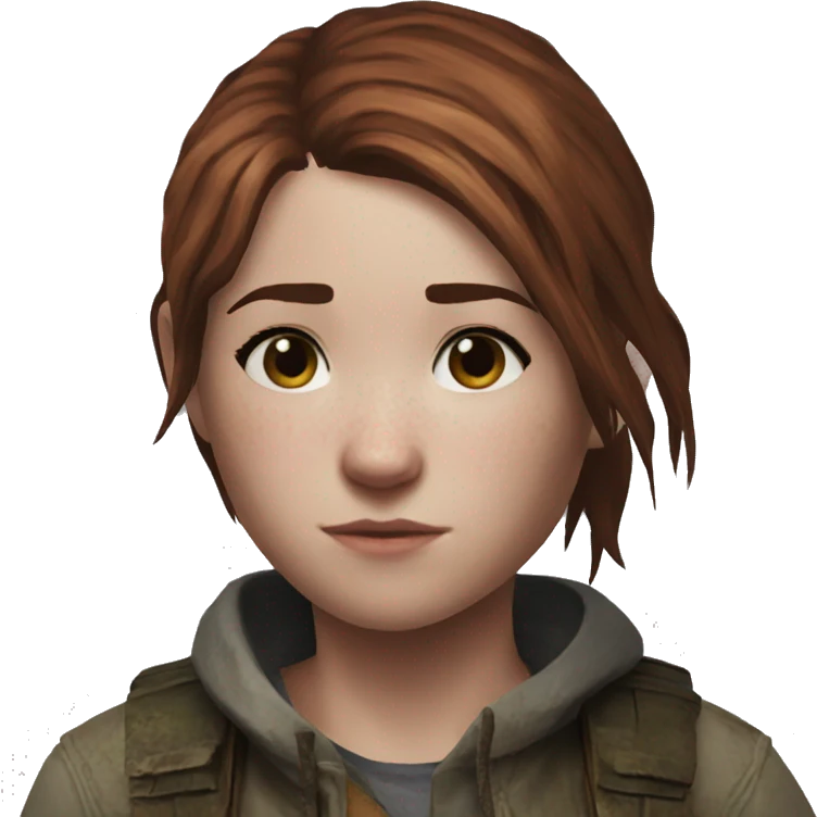 Ellie the last of us Little bit dezoom emoji