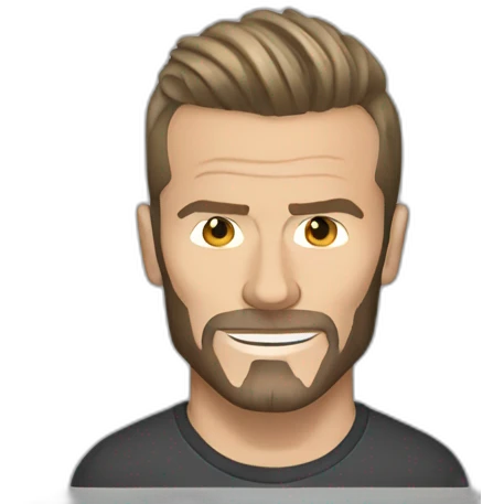David beckham emoji