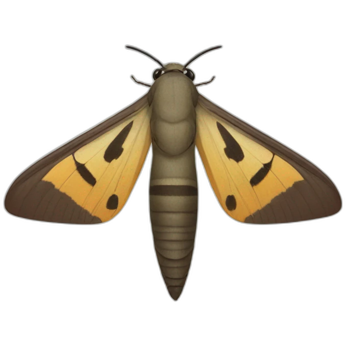 hawk moth emoji