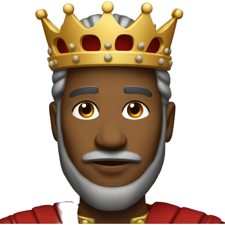 A king emoji