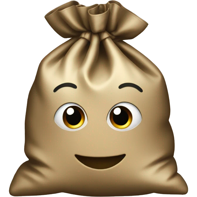 silk in a bag emoji
