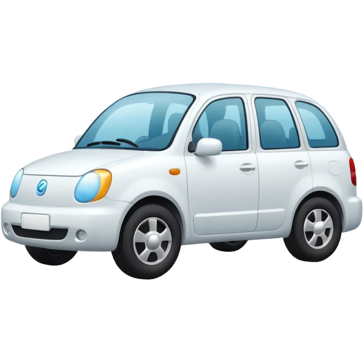 a vehicle made out of cloud  emoji