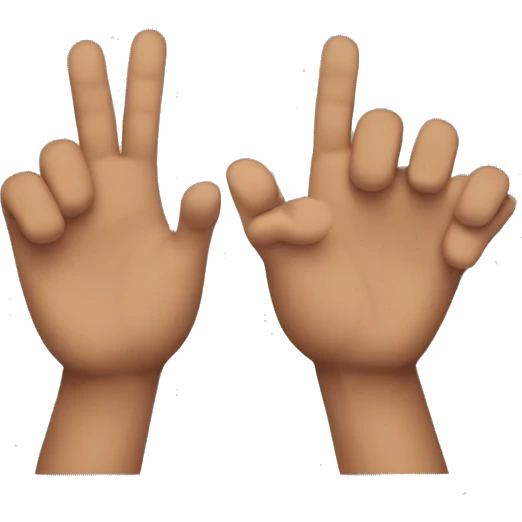 Arms wide apart emoji