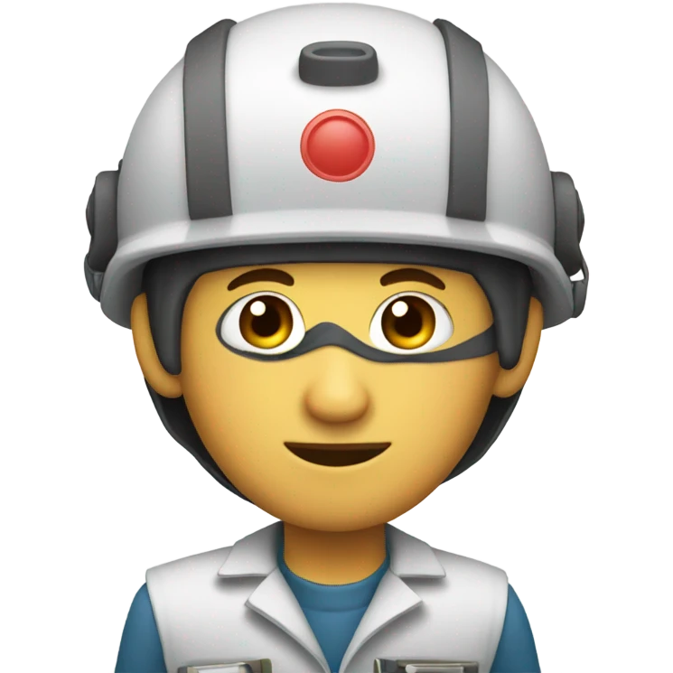 speleologist with helme emoji