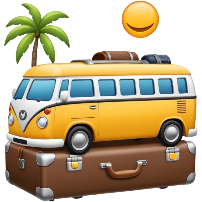 travel modern outlined emoji