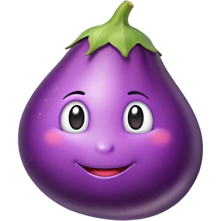 Sucking eggplant emoji  emoji