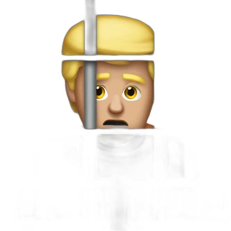 trump-in-jail-cell emoji