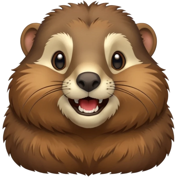 Murmeltier mit Zähnen emoji