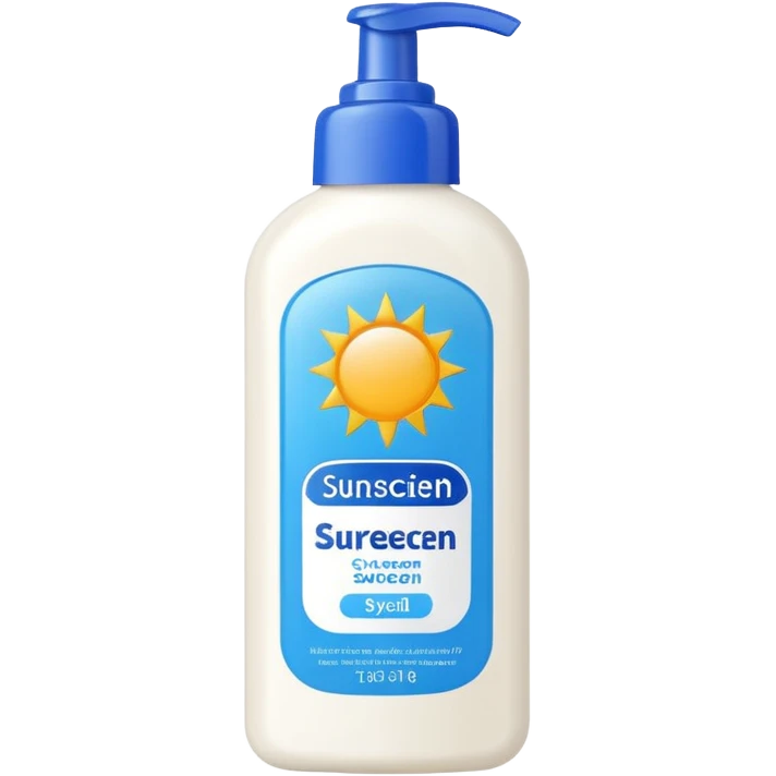 sunscreen emoji
