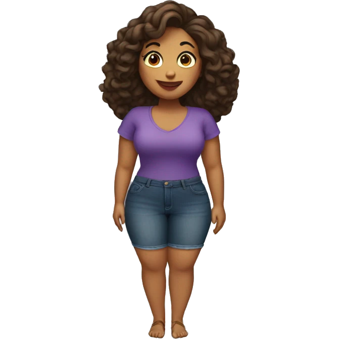 curvy-woman emoji