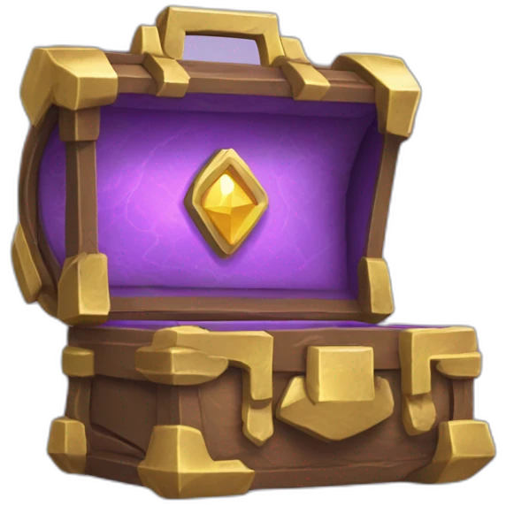 Pokemon Game LootCase Purple Chaotic Color Legendary Epic Rich Treasure emoji