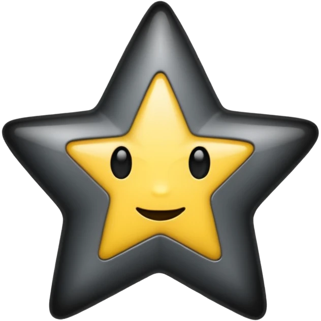 Half black star emoji when we need to have half rating emoji