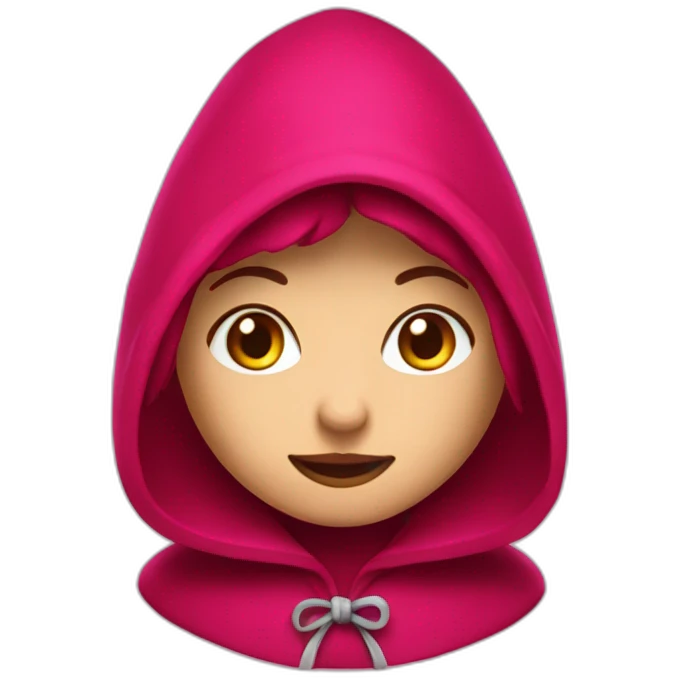cerise hood emoji