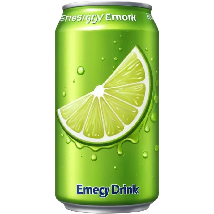 lime green energy drink emoji
