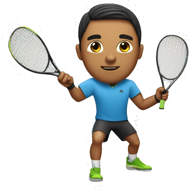 Squash player emoji