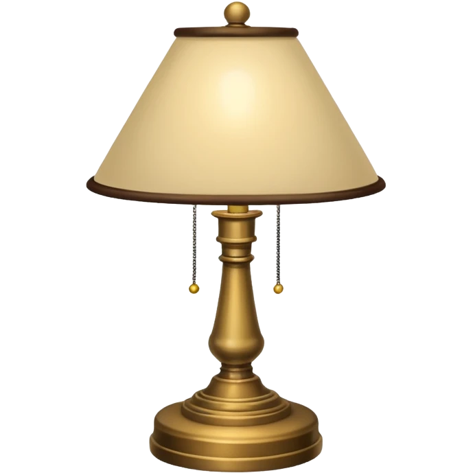 academia lamp emoji
