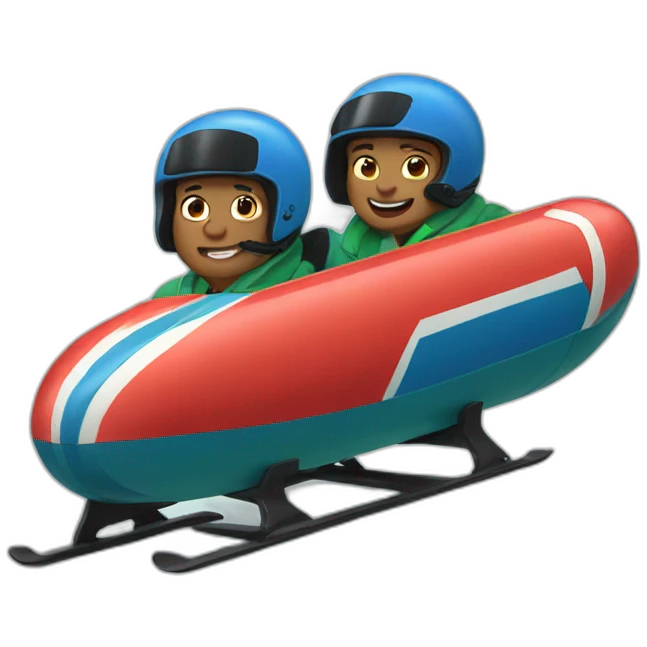 Bobsled emoji
