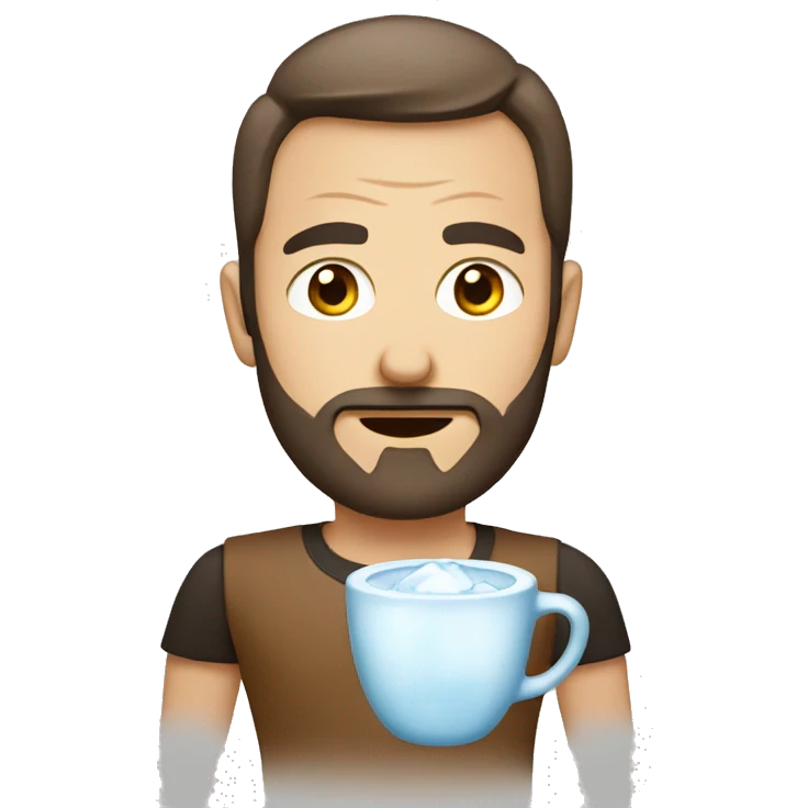 An iced V60 emoji