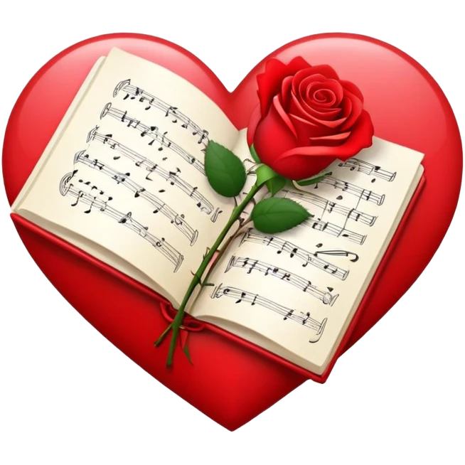 love songs playlist emoji