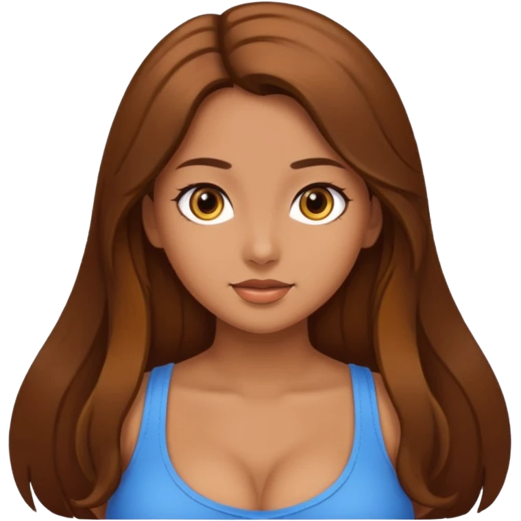 naked girl big tits emoji