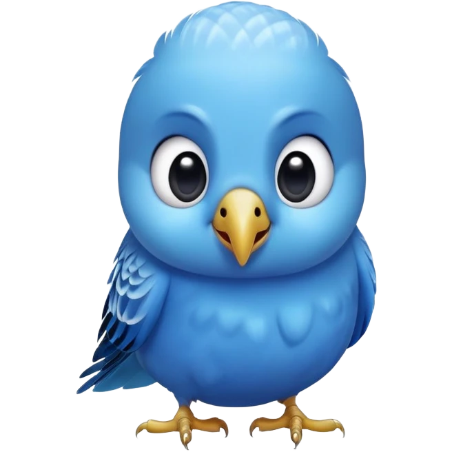 cinematic-comical-blue-budgie-portrait-emoji,-head-tilted-dramatically-with-an-exaggeratedly-amused-expression,-featuring-a-striking-blue-feathered-fur-with-a-glossy-finish,-wide,-expressive-dark-eyes-filled-with-playful-disbelief emoji