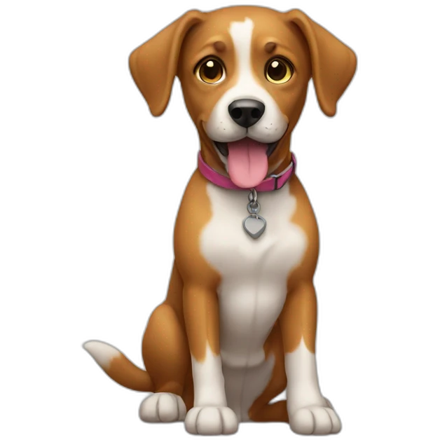 mix dog emoji