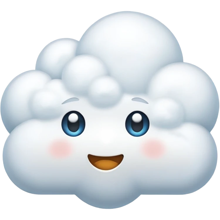 Cloud emoji