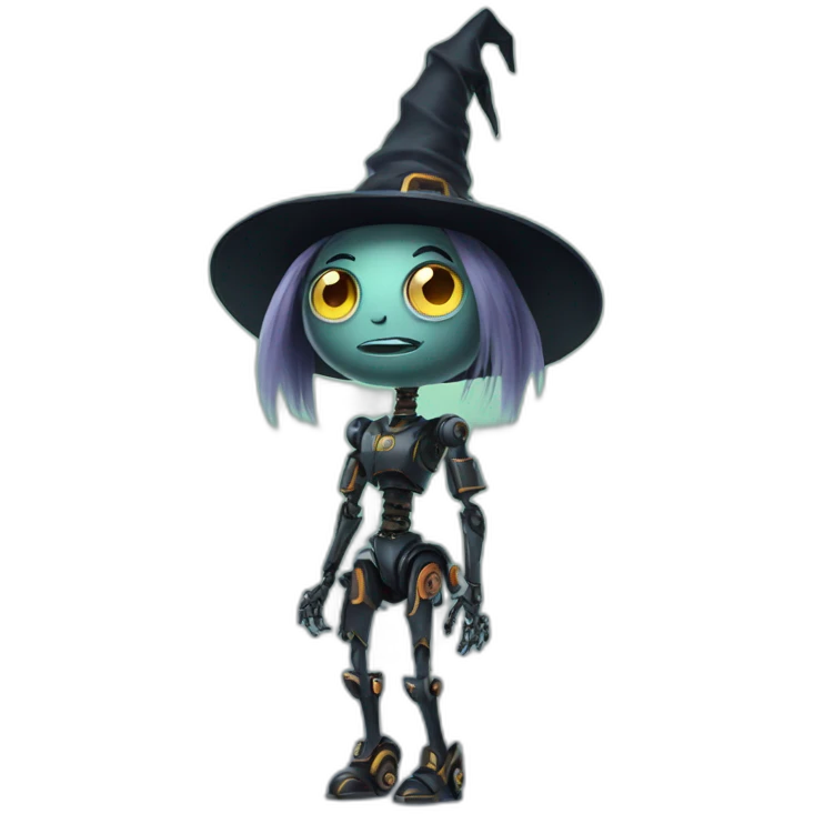 tall witch robot emoji