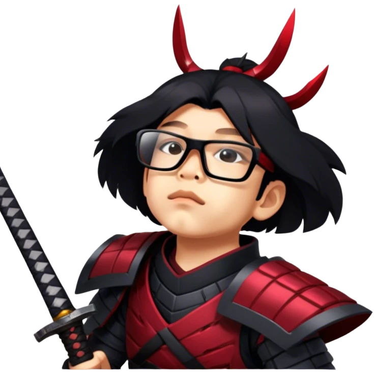 Fierce Samurai emoji