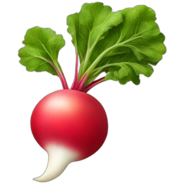 Radish emoji