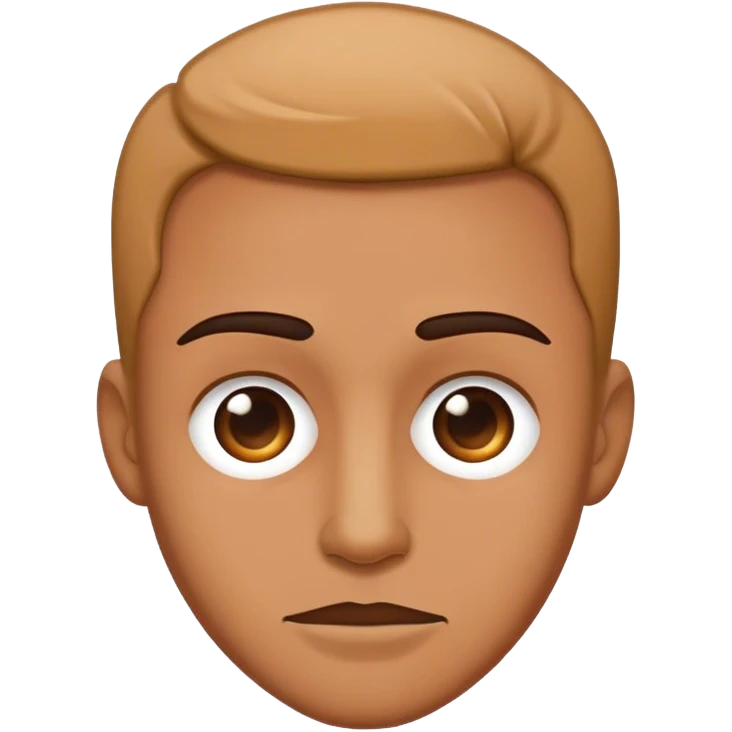 Hombre con cartel de un precio de 100 emoji
