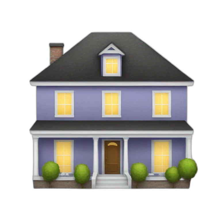 customer center house emoji