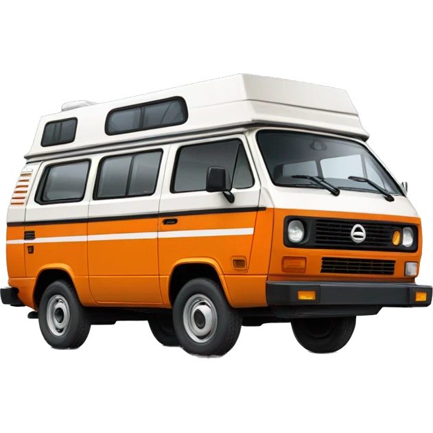 1985 Vanagon Camper, Gulf oil livery emoji