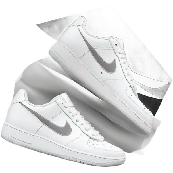White Nike emoji