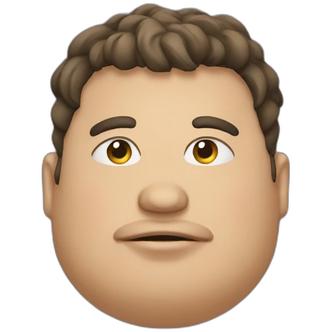 fat emoji