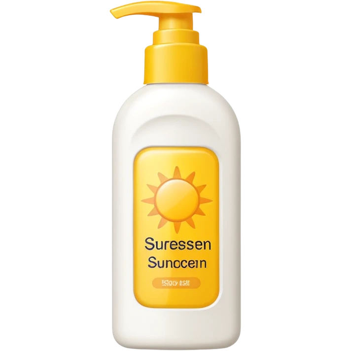 sunscreen emoji