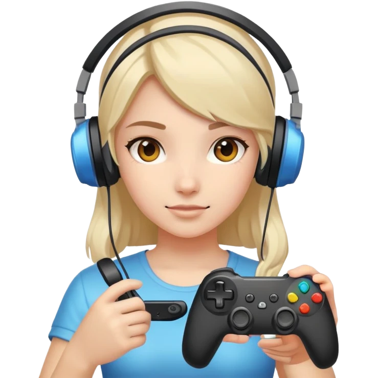 Gaming girl emoji