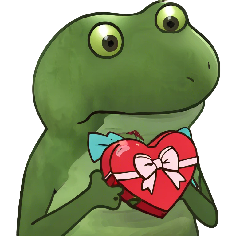 Choclate love emoji